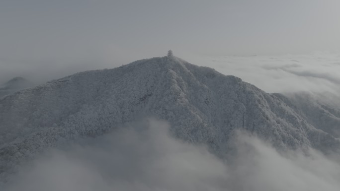 汉中龙头山超级绝美雪景