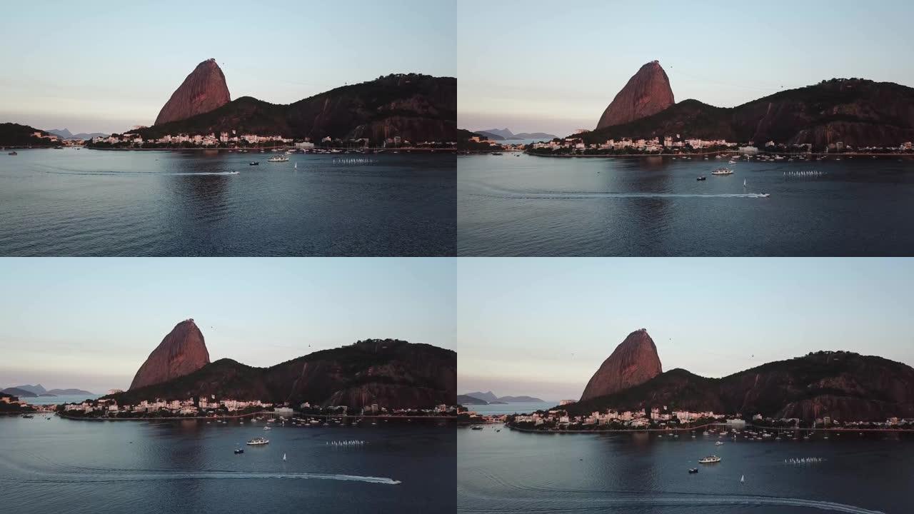 以4k记录的美丽里约热内卢的航拍画面