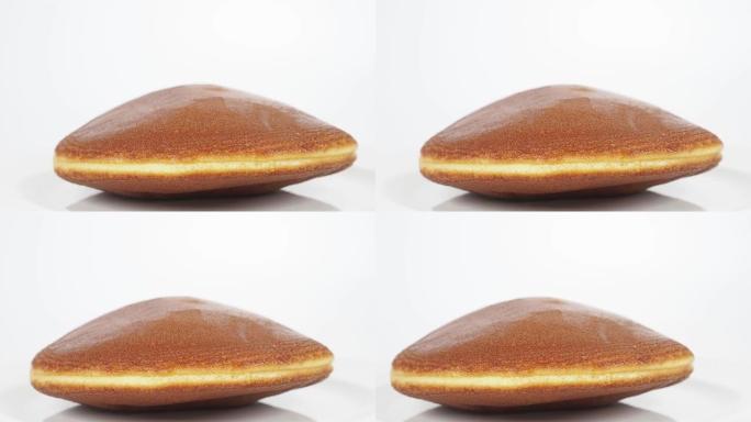 Dorayaki，日本糖果特写视频