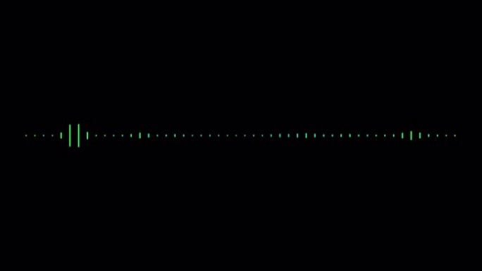 具有alpha通道的数字音频频谱波效果