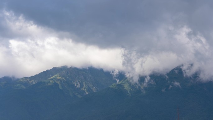 大理苍山延时拍摄