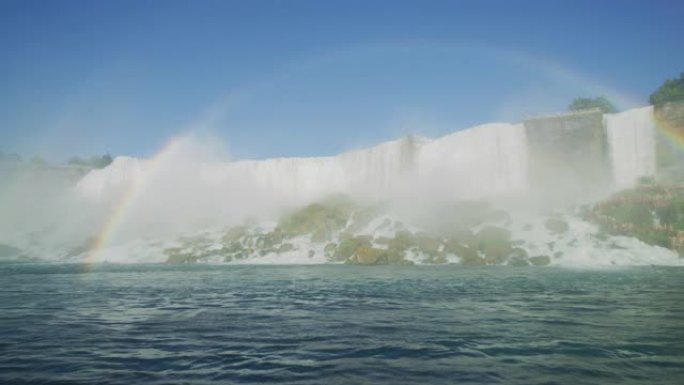 尼亚加拉瀑布的彩虹