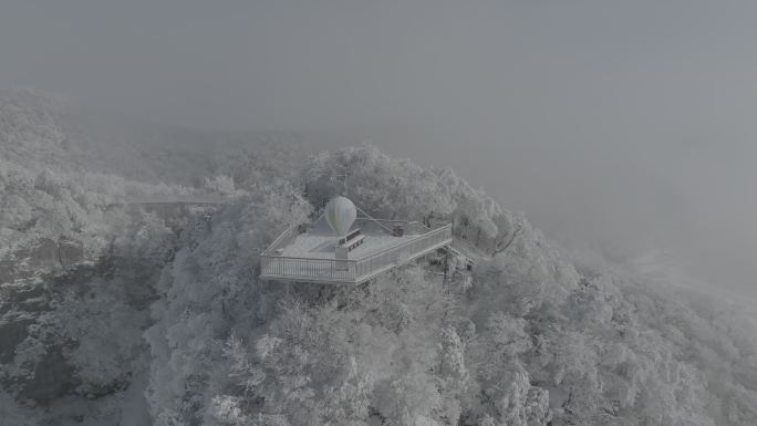 汉中龙头山超级绝美雪景