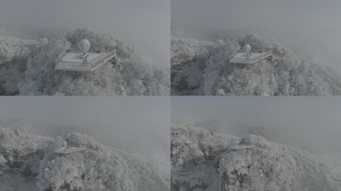 汉中龙头山超级绝美雪景