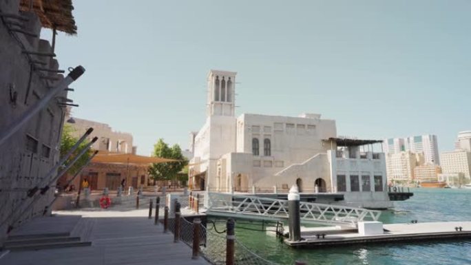 迪拜的老城区实拍视频素材宣传片