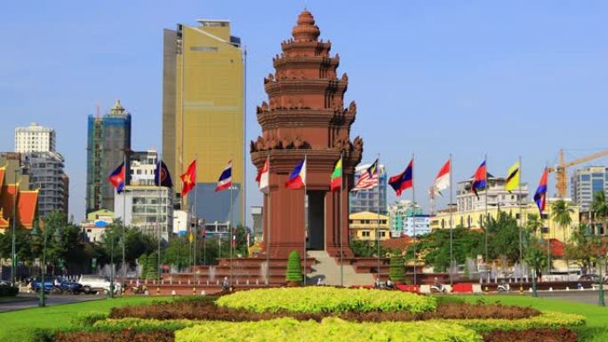 柬埔寨金边独立纪念碑