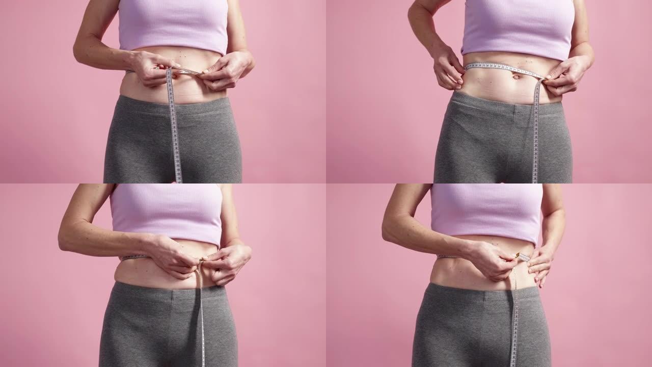 减肥检查中年妇女身体治疗
