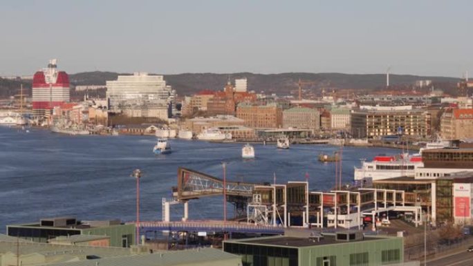 瑞典哥德堡的Stena Line丹麦轮渡码头