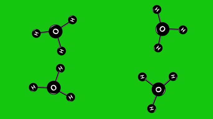 动画图标分子结构