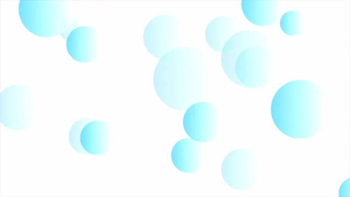 蓝白最小圆抽象几何运动背景