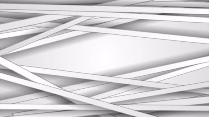 白纸条纹抽象几何运动背景