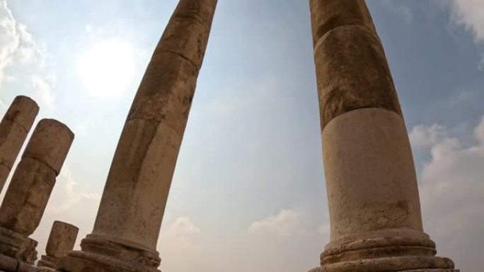 赫拉克勒斯神庙，约旦安曼城堡的历史遗迹