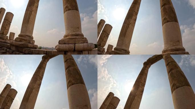 赫拉克勒斯神庙，约旦安曼城堡的历史遗迹