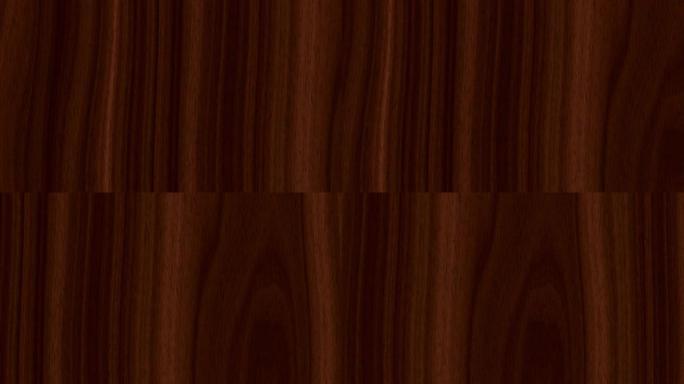 深色木质表面无缝纹理环。深色木板面板背景。垂直穿过树木纤维方向。