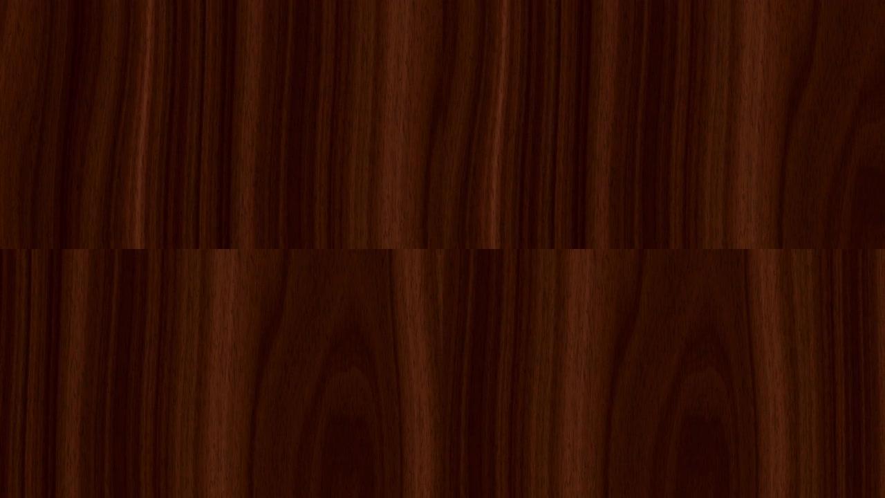 深色木质表面无缝纹理环。深色木板面板背景。垂直穿过树木纤维方向。