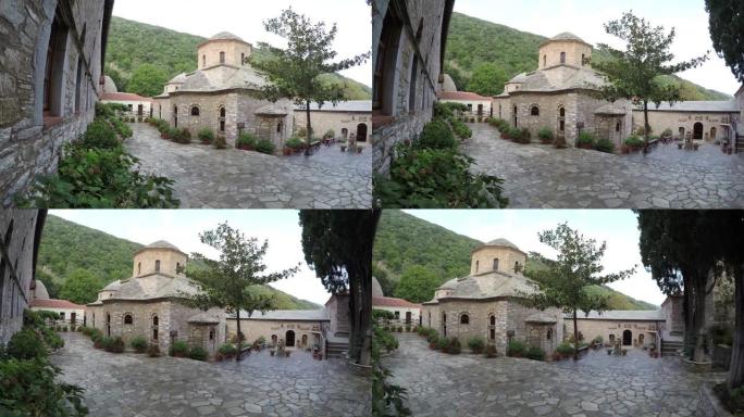 希腊斯基亚索斯岛的Evagelistria修道院