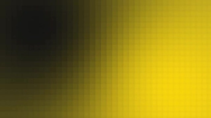 Usc金和黑色金属像素化渐变运动背景循环。移动黄色彩色模糊动画。柔和的颜色单元格正方形过渡。