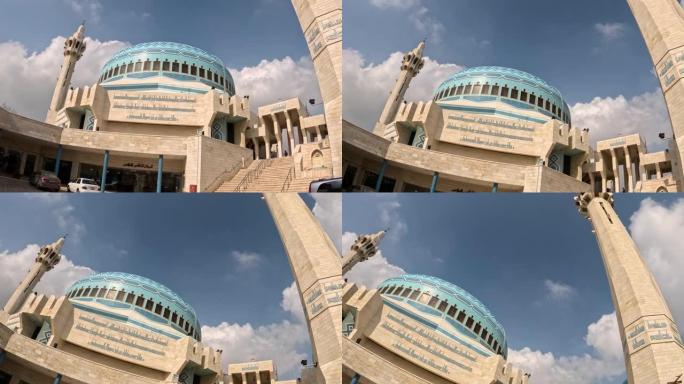 首都约旦安曼阿卜杜拉一世清真寺