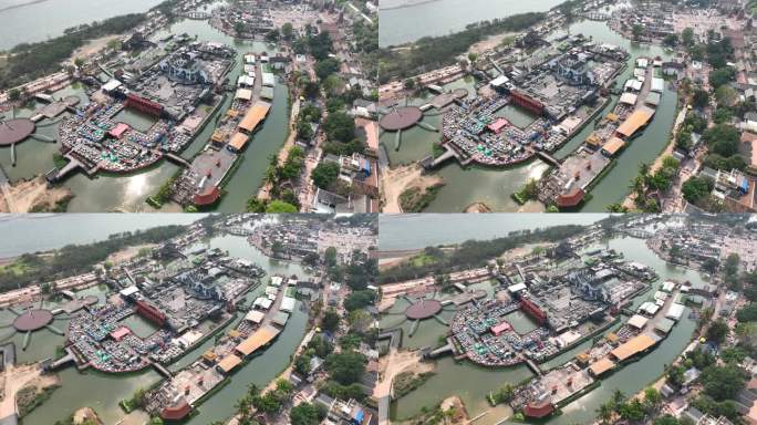 西双版纳湄公河六国水上市场