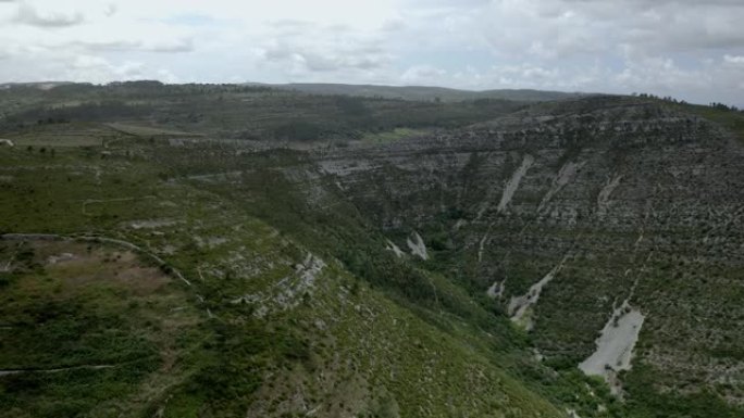 Porto de Mos地质现象自然圆形剧场Fornea，葡萄牙