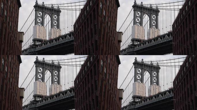白天仍在曼哈顿大桥拍摄