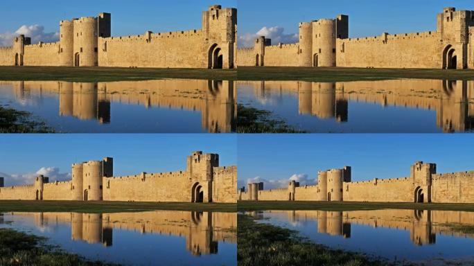 Aigues Mortes，Gard，奥克语，法国