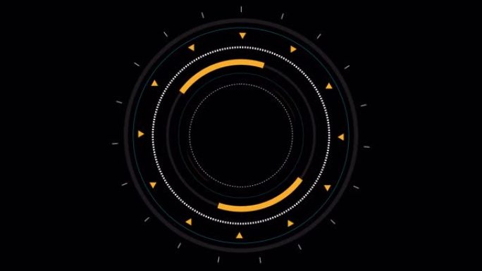 PNG Alpha.Abstract Circle and line HUD technologic