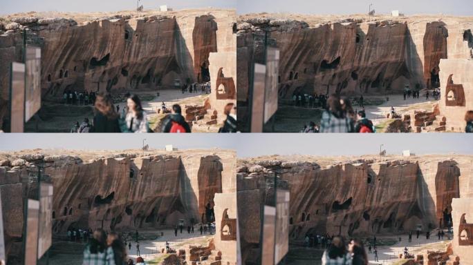 达拉古洞城，探索马尔丁省历史地标达拉古董城美索不达米亚遗址，美索不达米亚最重要的定居点之一，达拉古城