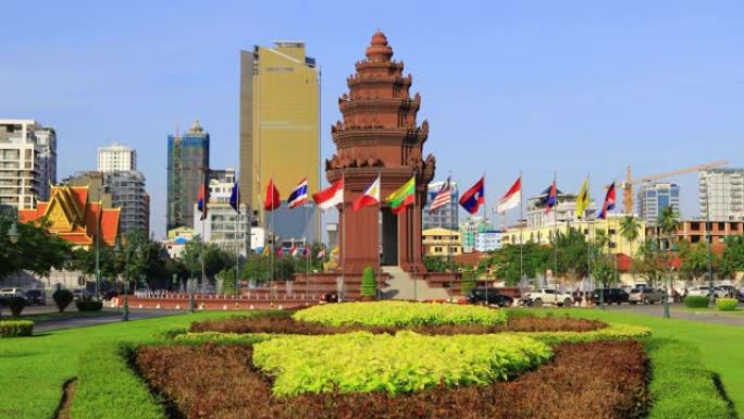 柬埔寨金边独立纪念碑