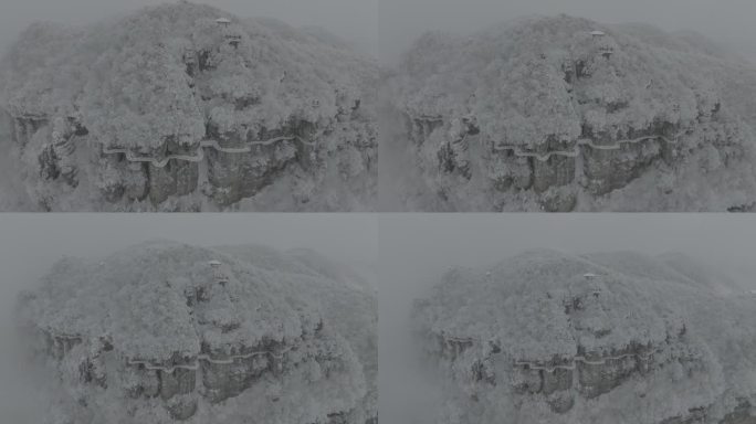 汉中龙头山超级绝美雪景