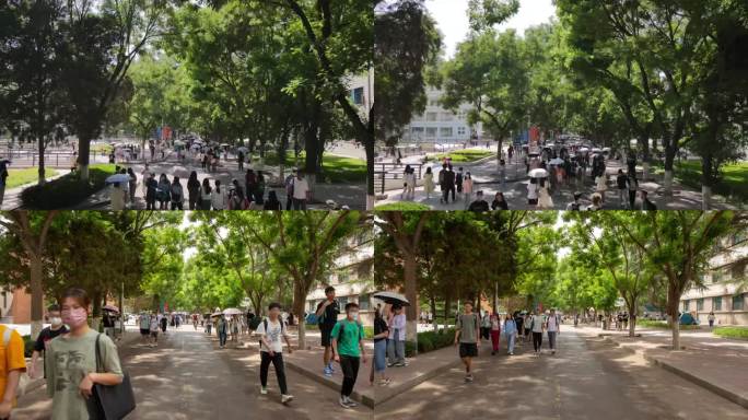校园学生人流延时