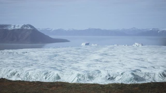 阿拉斯加冰川湾景观