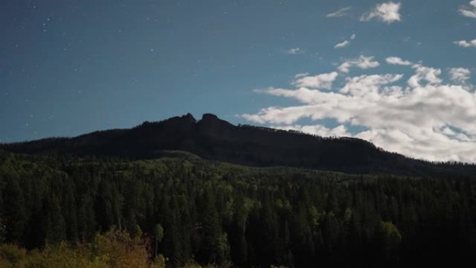 Bootjack Mountain和Starry Night的延时