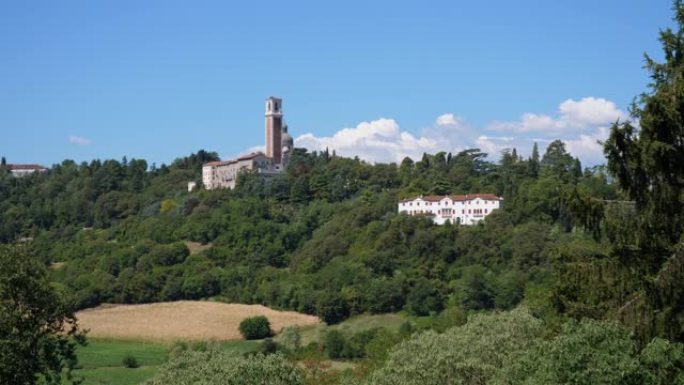 意大利维琴察附近贝里科山圣玛丽教堂