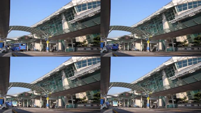 韩国首尔-10月2015日: 仁川国际机场