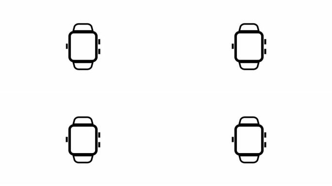 智能手表图标动画
