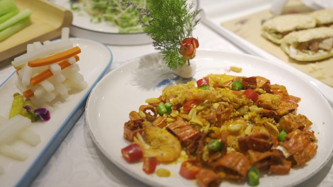 餐桌美食中国菜