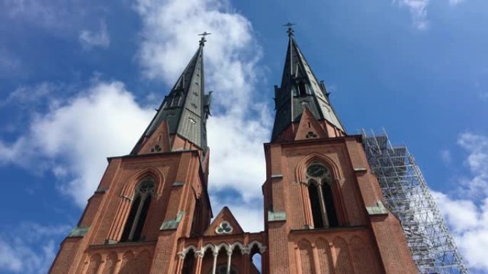 位于瑞典乌普萨拉的主教座堂-乌普萨拉domkyrka，乌普萨拉主教座堂