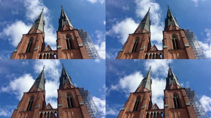 位于瑞典乌普萨拉的主教座堂-乌普萨拉domkyrka，乌普萨拉主教座堂