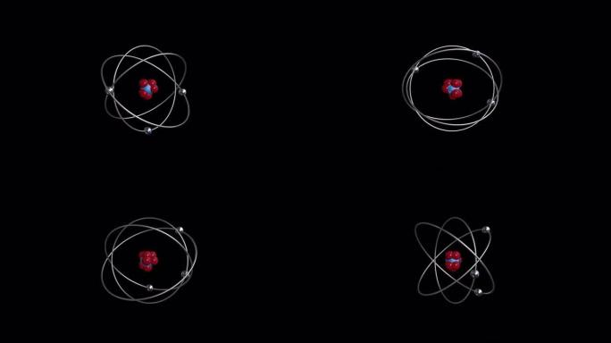 3d中的原子基本动画