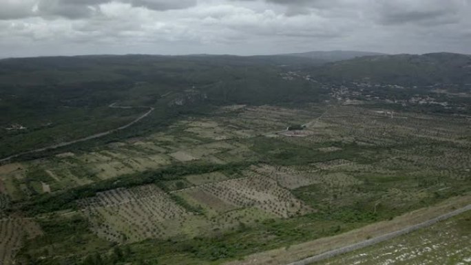 Porto de Mos地质现象自然圆形剧场Fornea，葡萄牙