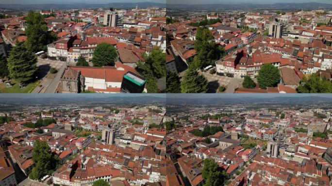 葡萄牙布拉加市历史市中心的天线