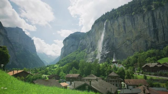瑞士劳特布龙嫩村