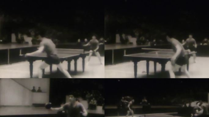 中越乒乓球友谊赛 60年代 70年代