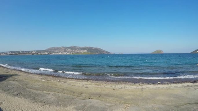 希腊雅典附近阿提卡的波尔图拉夫蒂的阿夫拉基海滩