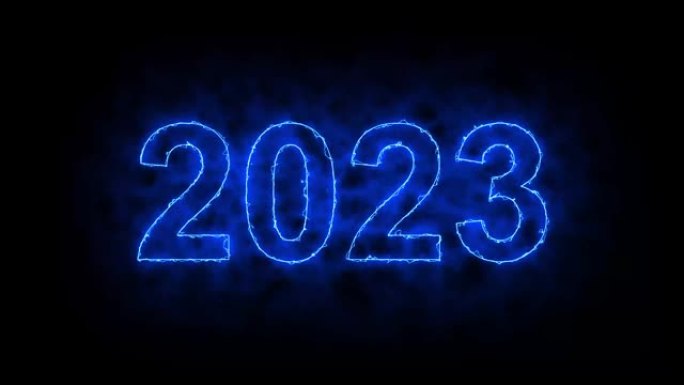 4k霓虹灯照明2023刻字