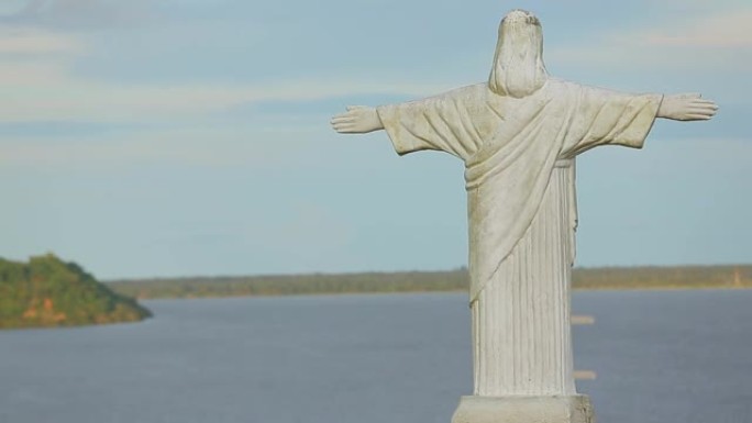 西尔维斯河的基督奥尔甘多雕像