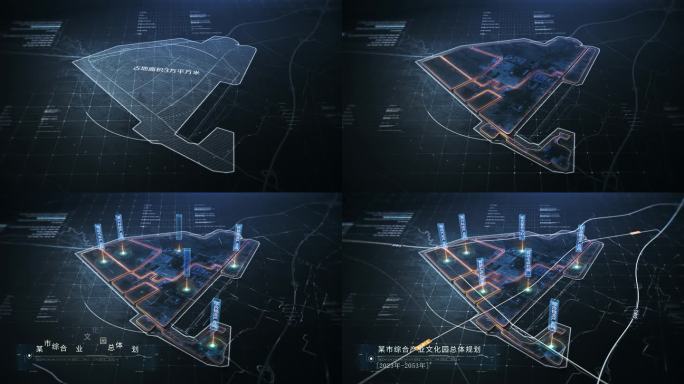 4K高端地产区位优势地图