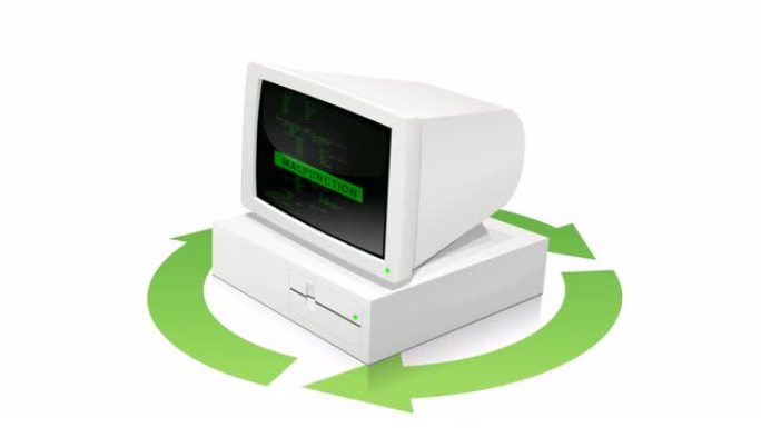 回收80年代的计算机 (循环)