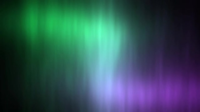 抽象光环光背景。3d渲染北极光北极光在黑暗中。
